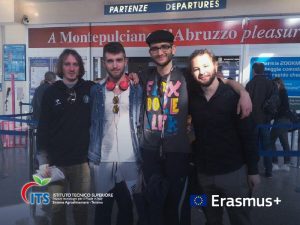 ITS Agroalimentare Teramo - Studenti in parenza Erasmus Plus 2016